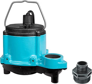Little Giant 506274 2750GPH 115V 25' Cord Submersible Sump Pump