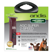 Load image into Gallery viewer, Andis 22330 Super 2 Speed Horse Clipper with T-84 Blade Set