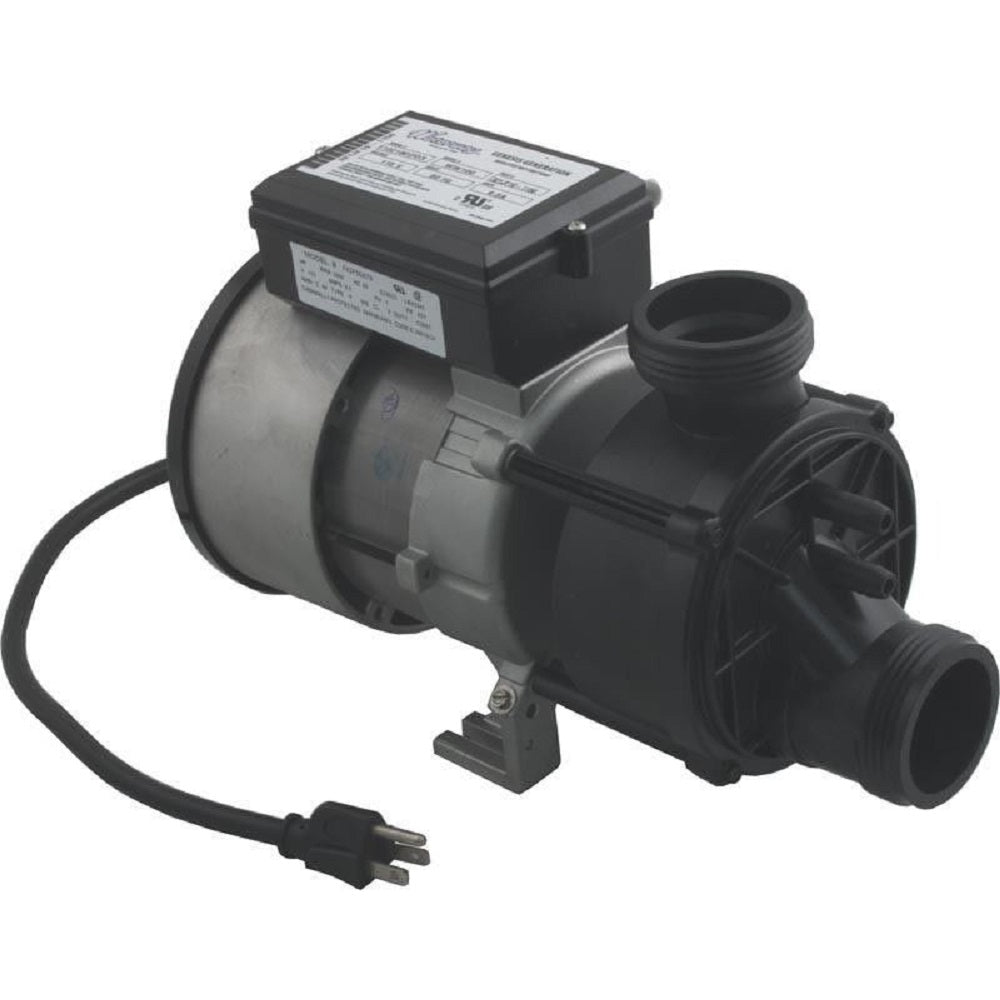 Waterway 321JF10-1150 Bath Pump Complete 9.5Amp Nema Cord Air Switch
